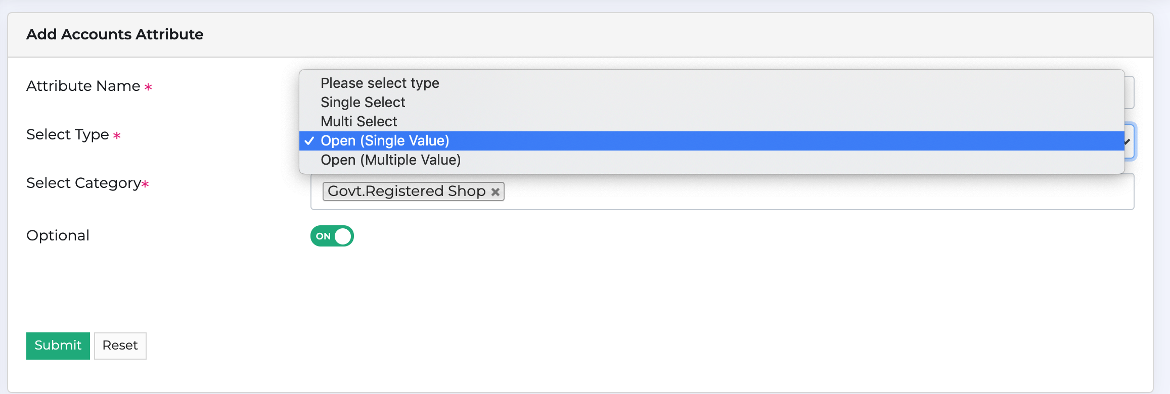 Attribute Types